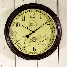 Gartenuhr vintage look - gartenuhr,, vintage-look