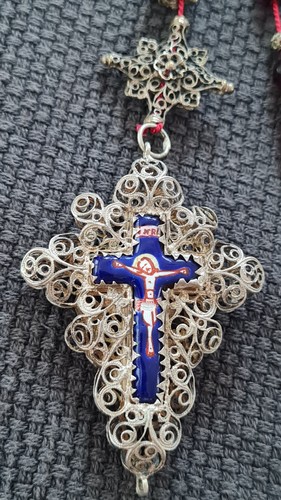 Rosenkranz antik filigran