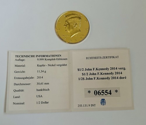 Usa kennedy half dollar 2014 - usa,