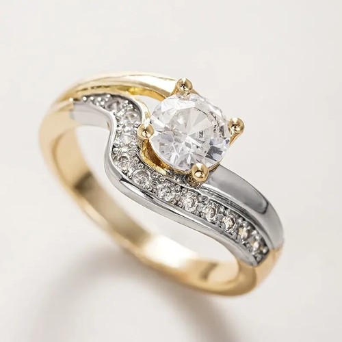 Ring gold silber color - gold,