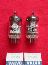 Matched pair EC88 VALVO NOS NEU Röhre Tube NEW 6DL4 Valve Paar same code Valvola