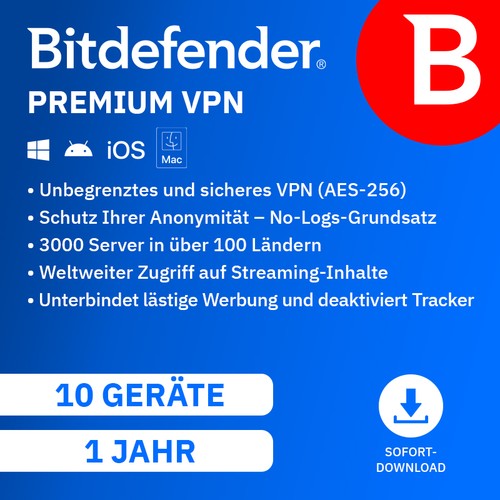 Bitdefender premium vpn - bitdefender,