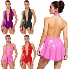 Damen Outfits Halter Catsuit