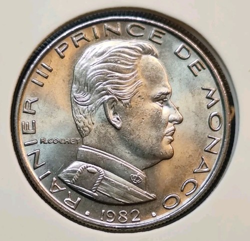 Monaco franc 1982 - monaco-,
