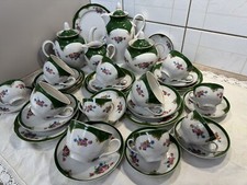 Dulevo Kaffee Und Tee Service Porzellan Wie Lomonossow 33-teilig im Top Zustand