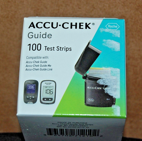 Accu chek test - strips, (100