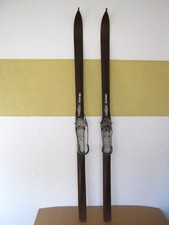 orig. antike alte Holzski_Ski_Skier  185 cm _DEKO - Vintage