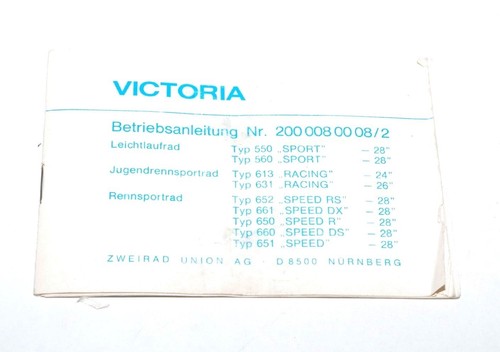Fahrrad victoria rennsportrad - victoria,