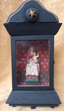 Madonna, Gnadenbild von Eldern, nun in der Klosterkirche Ottobeuern, Gips, 16 cm