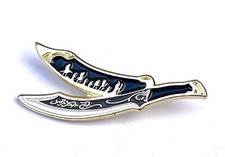 Elfenmesser Strider Pin Anstecker Brosche Herr der Ringe LOTR JRR Tolkien