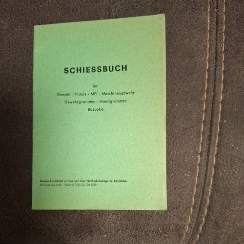 Schiessbuch für gewehr - schiessbuch,