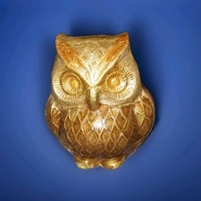 Schwere Eule Aus MESSING