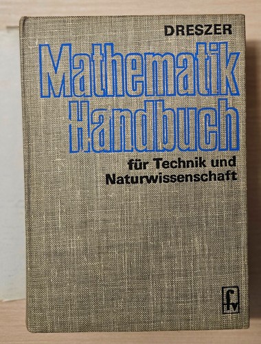 Dreszer mathematik handbuch - dreszer:,