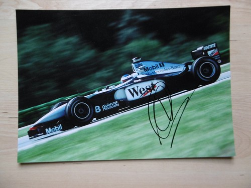 Mika häkkinen autogramm - mika,