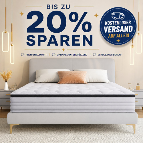 7-Zonen-Taschenfederkernmatrat