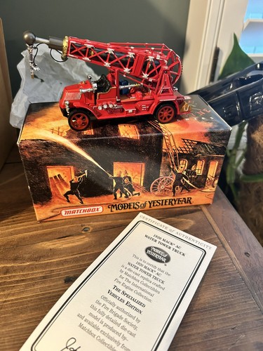Matchbox yesteryear fire - matchbox,