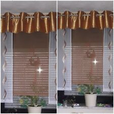 ☆ Deko Gardinen für 2 Fenster - super chic & modern ☆