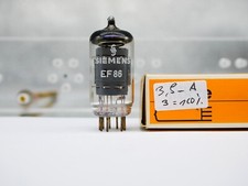 1x EF86 Siemens testet 6CF8 NOS NIB NEW in Box Röhre Tube Mic 003