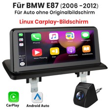 10.25"Linux Carplay Autoradio Idrive Für BMW 1er E81 E82 E87 E88 2006-12 GPS USB