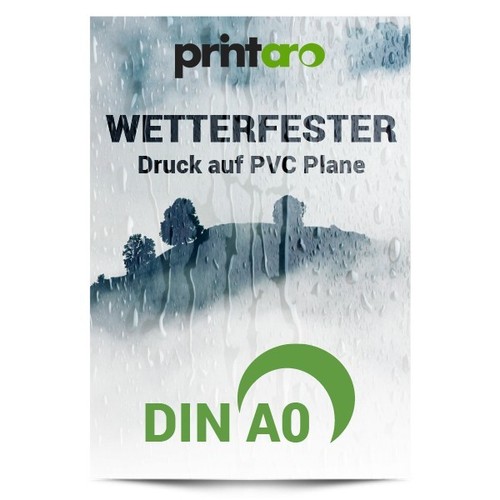Din pvc poster plakat - a0,