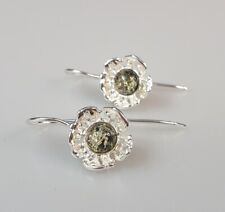 Bernstein Ohrringe Grun