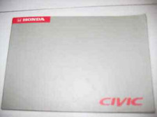 Betriebsanleitung HONDA CIVIC Handbuch Mappe Ausg 1991