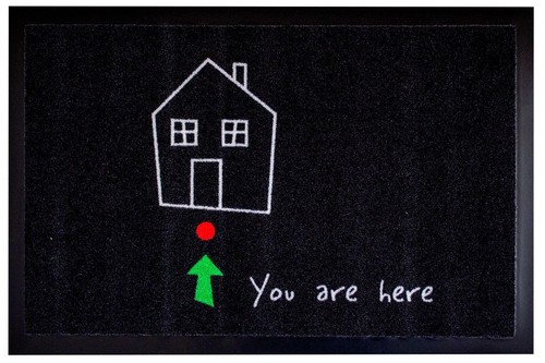 Fußmatte you are here - fußmatte,