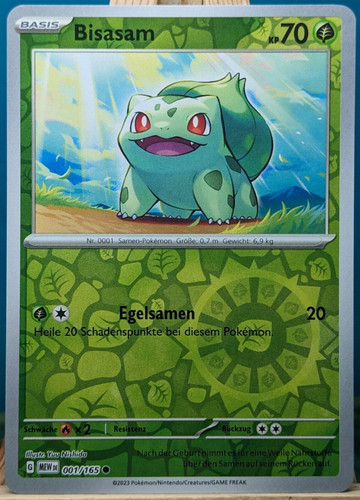 Pokemon 151 bisasam - -,