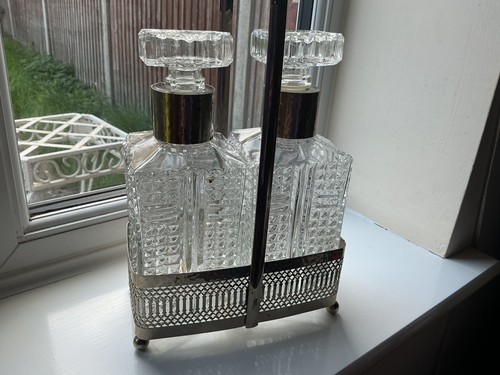Vintage versilberte doppel - vintage,