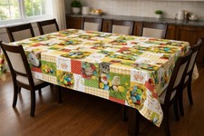 Wachstuch Osterhase Osterkorb