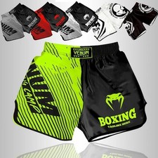 MMA Herren Box Shorts Muay Thai Kickboxen Kurze Hose Trainingshose