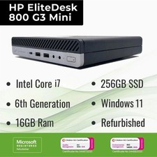 HP EliteDesk 800 G3 Mini i7-6