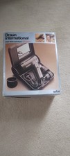 Braun Internat. Reise-Haartrockner, 1000 Watt, 110/220 Volt, aus Nachlass
