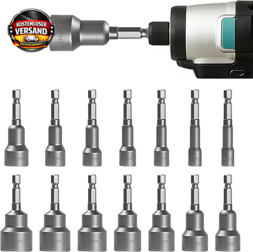 Magnetische stecknuss set - magnetische,
