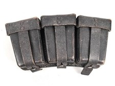 Patronentasche zum K98 Wehrmacht ( für 6 Ladestreifen) Genietetes Stück ohne erk