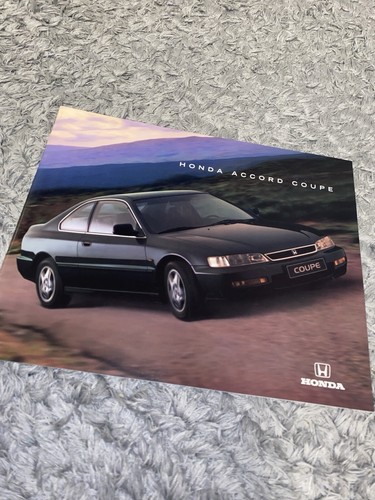 Honda accord coupe prospekt - honda,