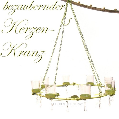 Kerzenhalter rosen großer - kerzenhalter,