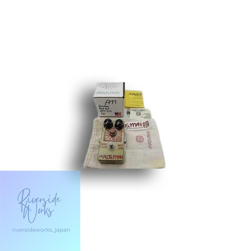 Analog man sunface red dot - red,
