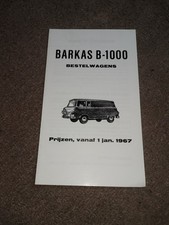 Prospekt IFA Barkas B 1000
