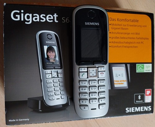 Siemens gigaset s68h mobilteil - siemens,