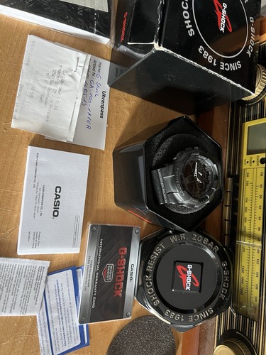 Casio shock schwarz - g,