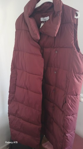 Oversize longweste bordeaux - longweste,