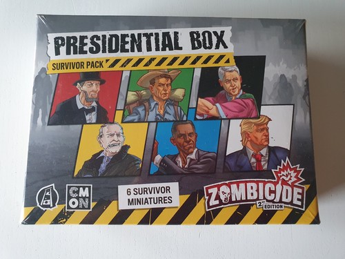 Zombicide 2nd presidential - zombicide,