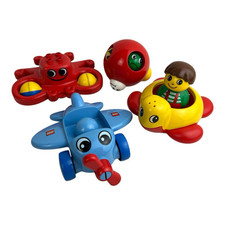 Lego Duplo Primo Motorikball Figur Schildkröte Flugzeug Octopus