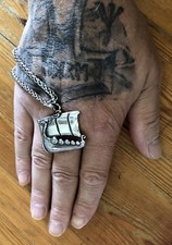 Anhänger Wikinger Schiff