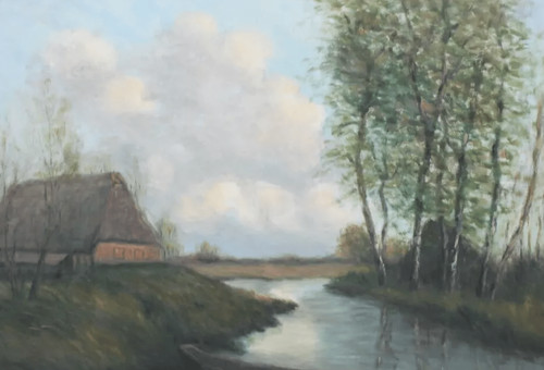 Norddeutsche moor landschaft - moor-landschaft, |