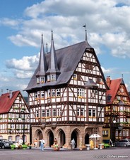H0 1/87 Kibri 38900 Bausatz Fachwerkhaus Rathaus Alsfeld neu OVP