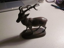 1 Antique c.1880 Bronze Elk