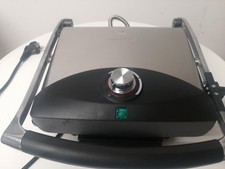 Kontaktgrill Tischgrill Silvercrest 2000W Silber - Neuwertig