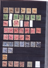 DR 45 - 52  Stempel Stargard Pommern Tichau OS Friedland Waldenburg € 87